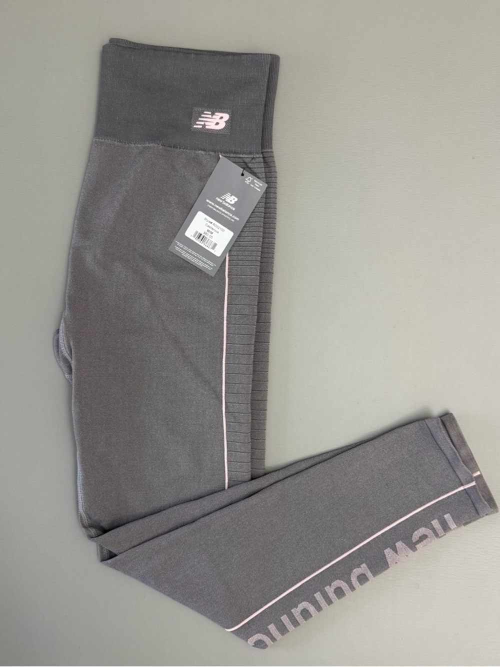 New Balance Leggings Women’s Size M Gray High Rise Athletic Workout